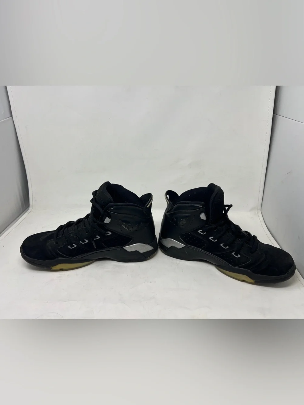 Nike Jordan Black Athletic High-Top Sneakers worn twice size 11